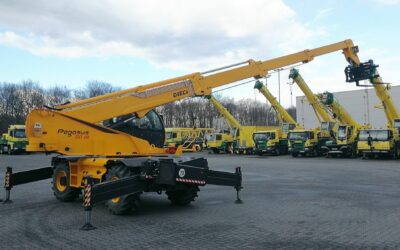 Neu im Fuhrpark: Dieci Roto-Teleskopstapler 50.19