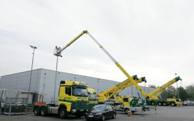 Neu im Fuhrpark: Klaas K400 Anhängerkran