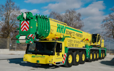 Neu im Fuhrpark: LIEBHERR LTM 1450-8.1